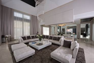 01 - Taylor Interiors Modern spacious living room corner sofa Marbella
