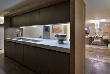 Le Provencale Residences. Luxury kitchen and dining  room.