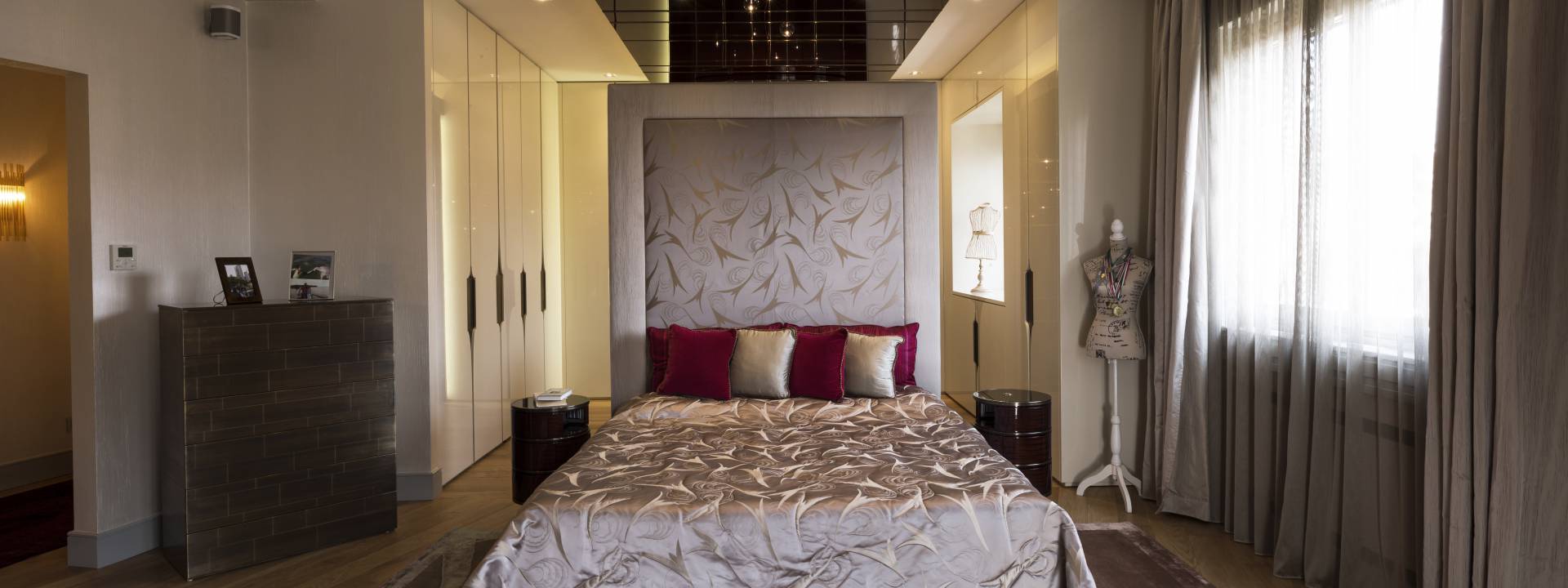 Luxury Apartment.  Exquisite bedroom. 