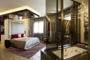 Luxury Apartment.  Exquisite bedroom. 
