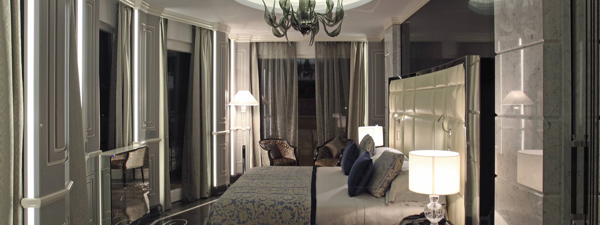 Luxury penthouse, exclusive suit at Baglioni Hotel 