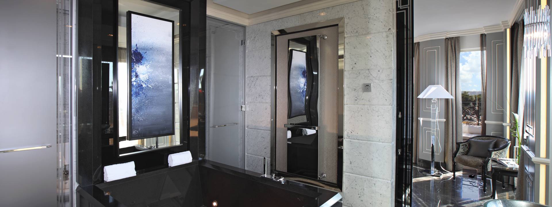 Luxury penthouse, exclusive suit at Baglioni Hotel 