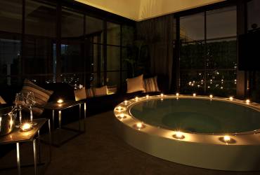 Luxury Roman penthouse, exclusive suit at Baglioni Hotel, terrace