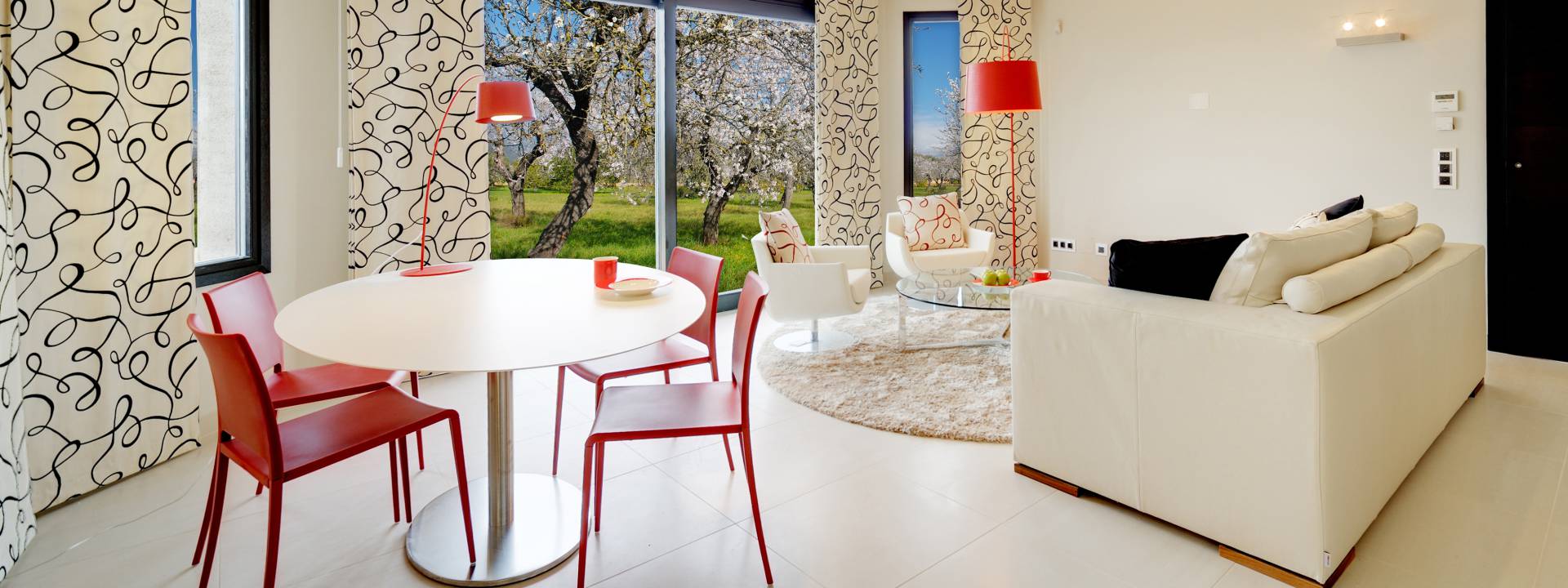 Interior design modern villa Mallorca