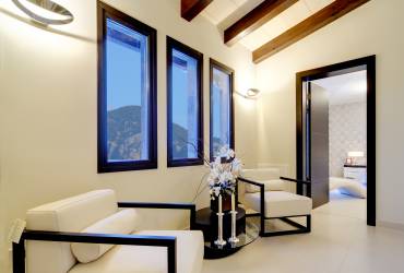 Interior design - modern villa Mallorca - modern bathroom