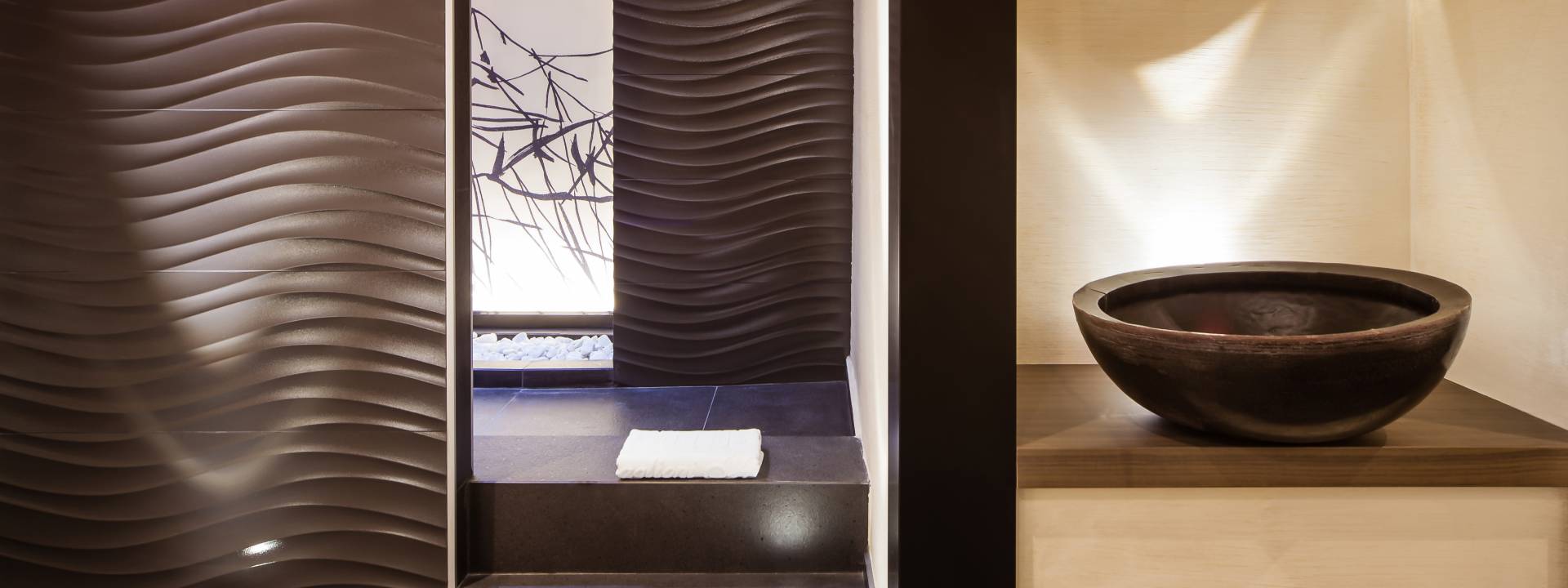 Luxury Spa at the Baglioni hotel