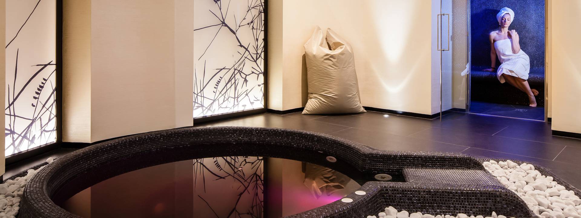 Luxury Spa at the Baglioni hotel