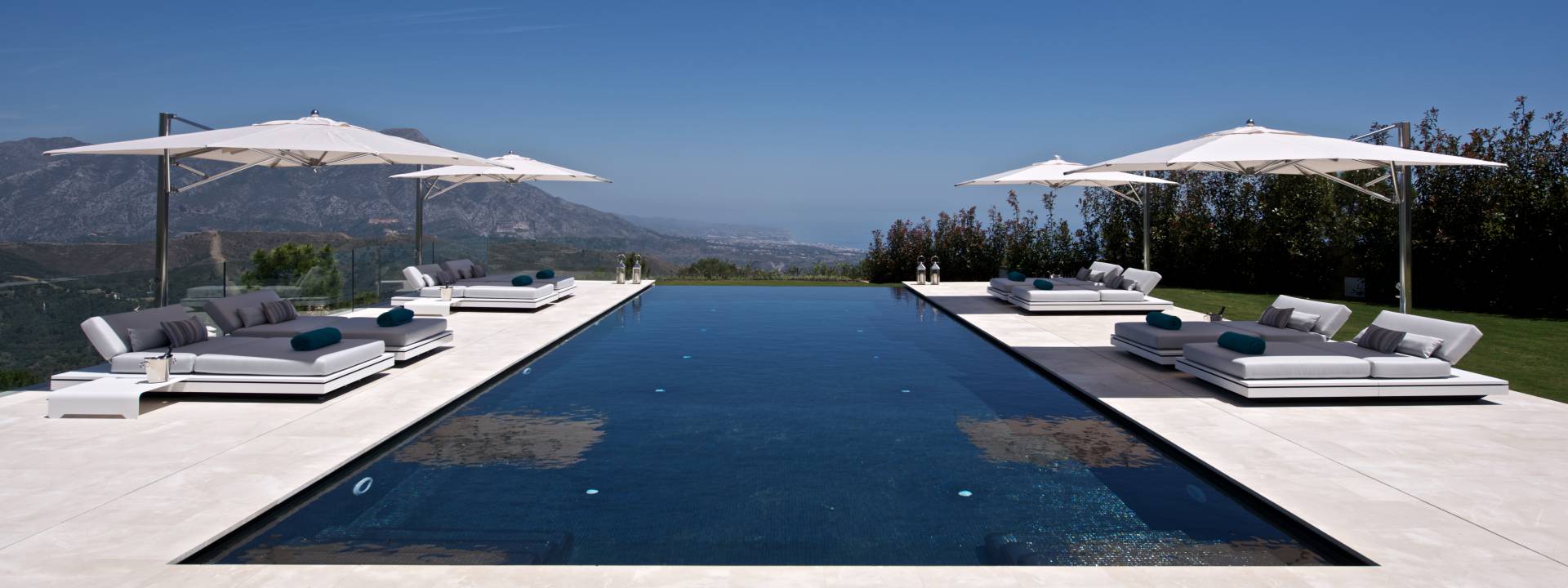 Exclusive Holiday Villa with spectacular swimming pool by Yvette Taylor London