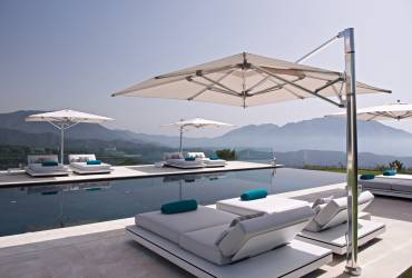 Mediterranean Holiday Villa. Stunning swimming pool. Taylor interiors.