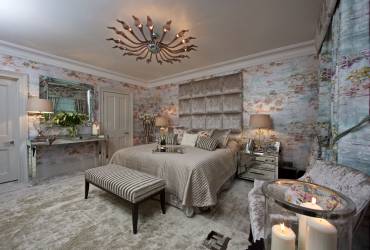 Exquisite Town-house. Contemporary bedroom. Taylor Interiors.