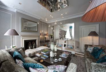 Exquisite Town-house.  Stunning reception room. Taylor Interiors.