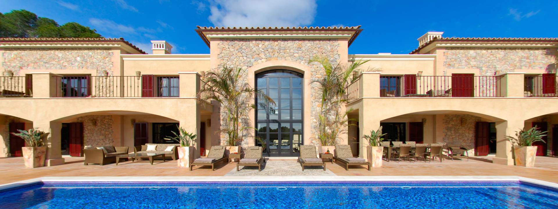 Luxury Villa. Contemporary exteriors.