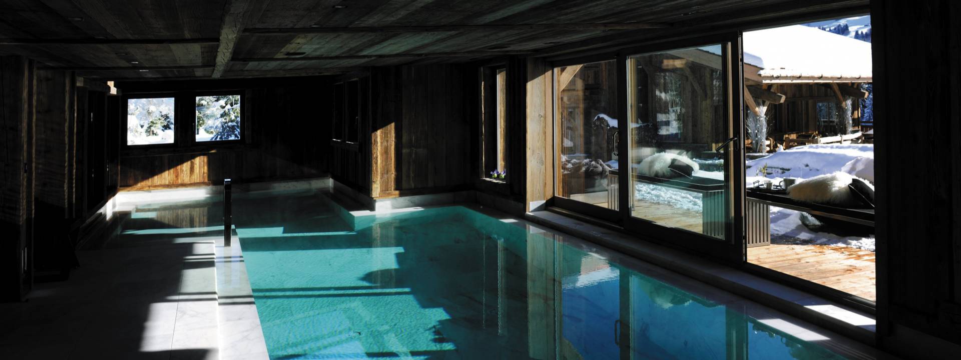 Luxury Winter Chalet, Pool, Switzerland 