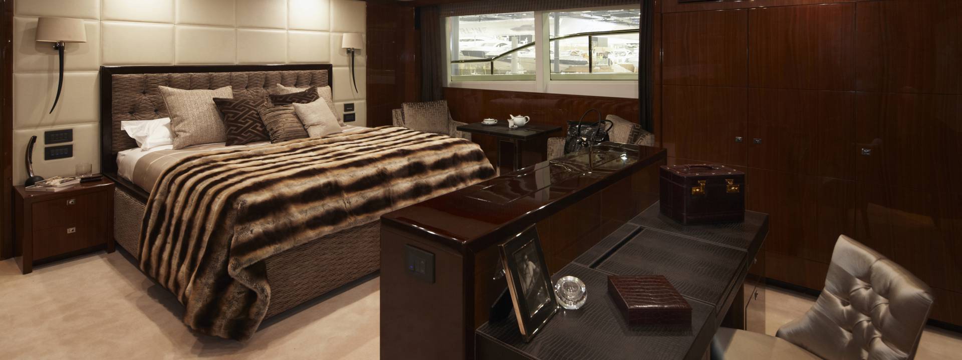 Luxury Yacht Bedroom, Yvette Taylor London