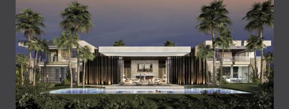 Luxury Mediterranean minimalist mansion 